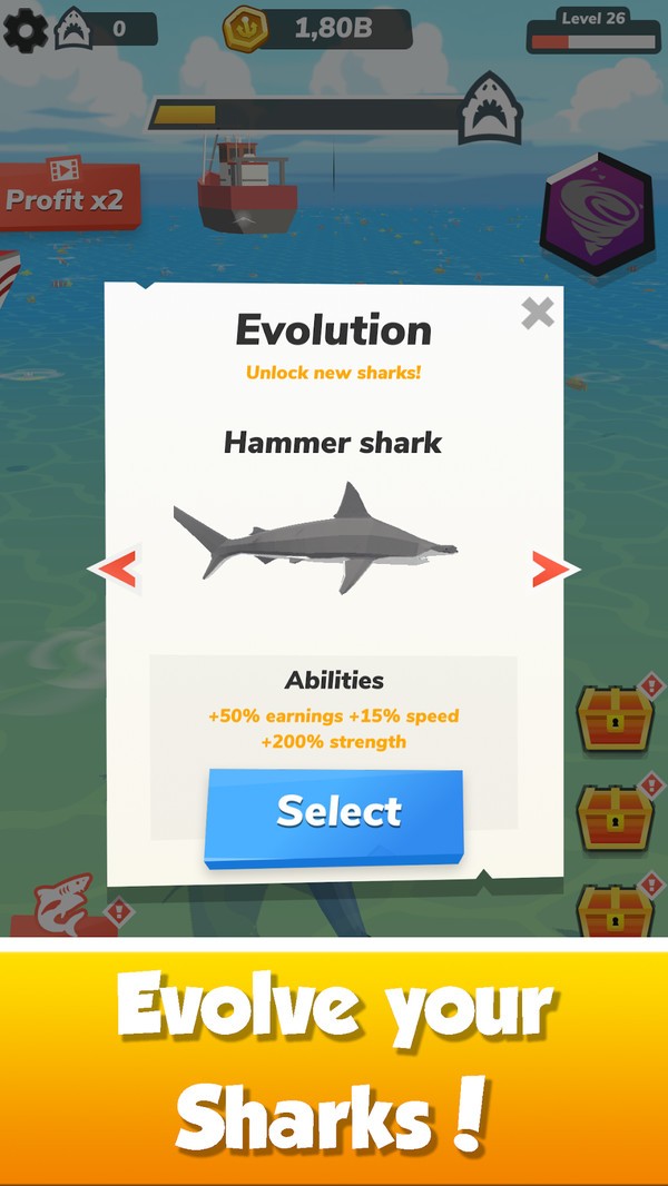 鲨鱼世界生存模拟截图2