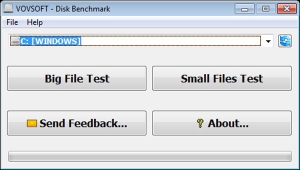 VovSoft Disk Benchmark截图1